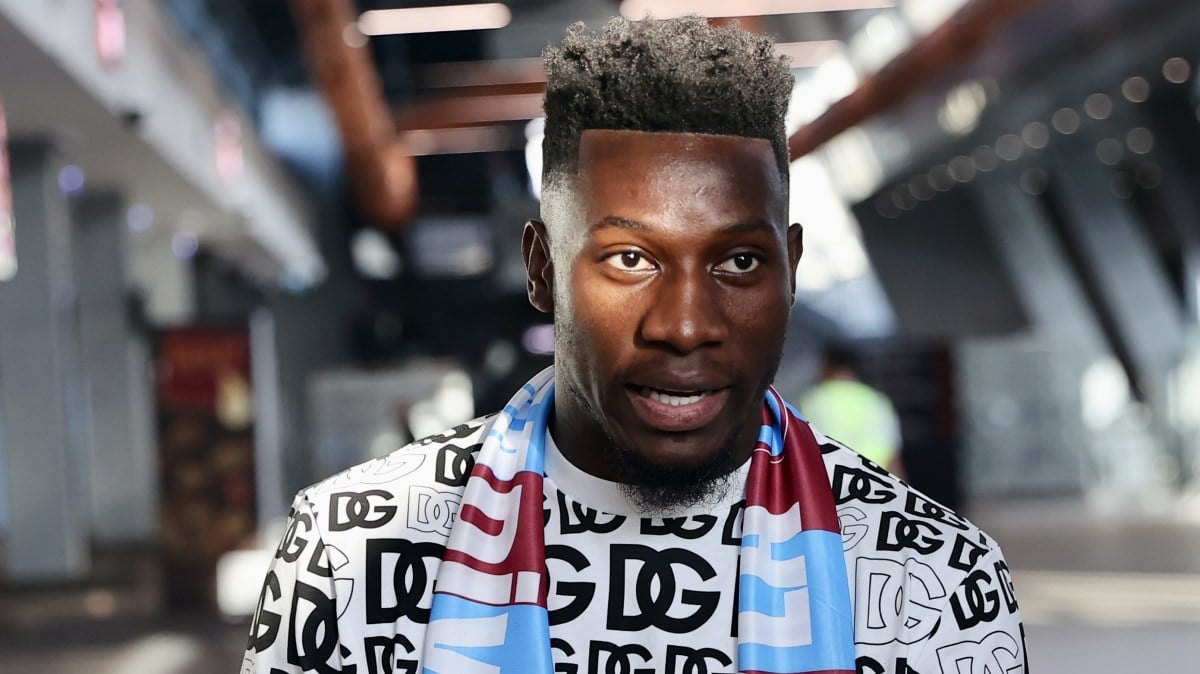 André Onana emotional unveiling for fans