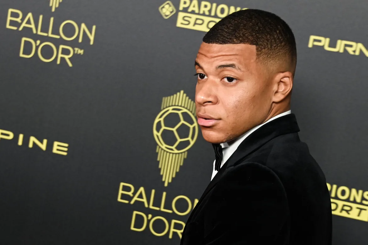  fbl award ballon dor 2022 11 1170x780   Franco Cameroonian star Kylian Mbappe declines to attend 2025 Ballon dOr ceremony   AfricaSoccercom