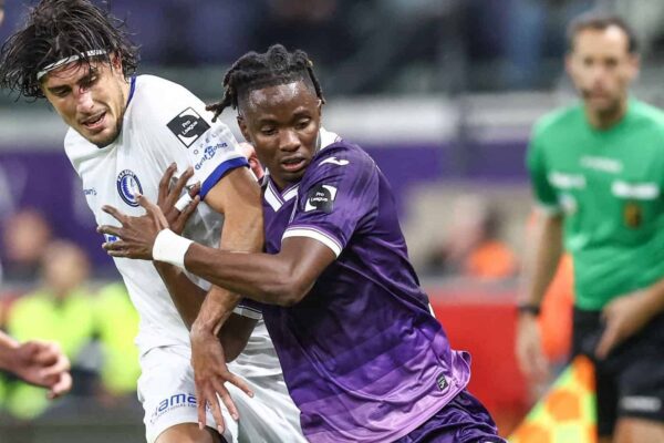 Senegalese defender Moussa Ndiaye key as Anderlecht defeat Gent to climb second