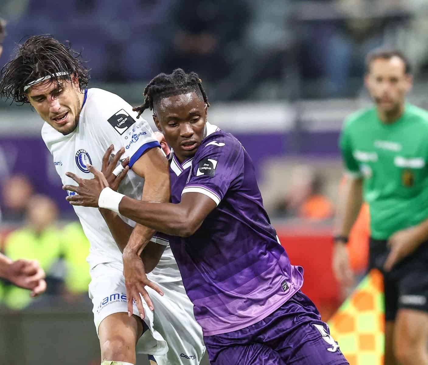 Senegalese defender Moussa Ndiaye key as Anderlecht defeat Gent to climb second