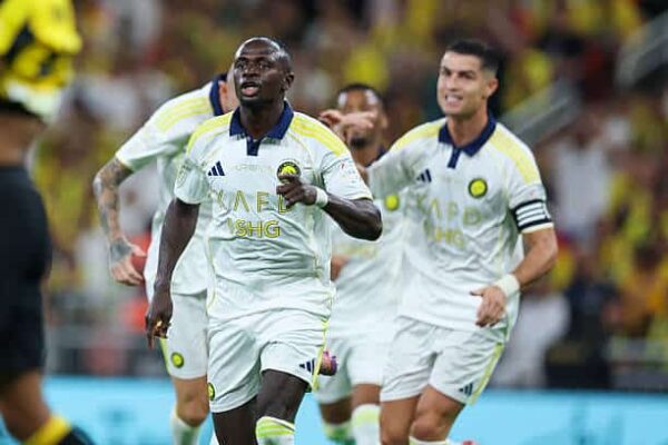 Senegalese forward Sadio Mané scores and assists Cristiano Ronaldo in Al Nassr lead over Al Ittihad