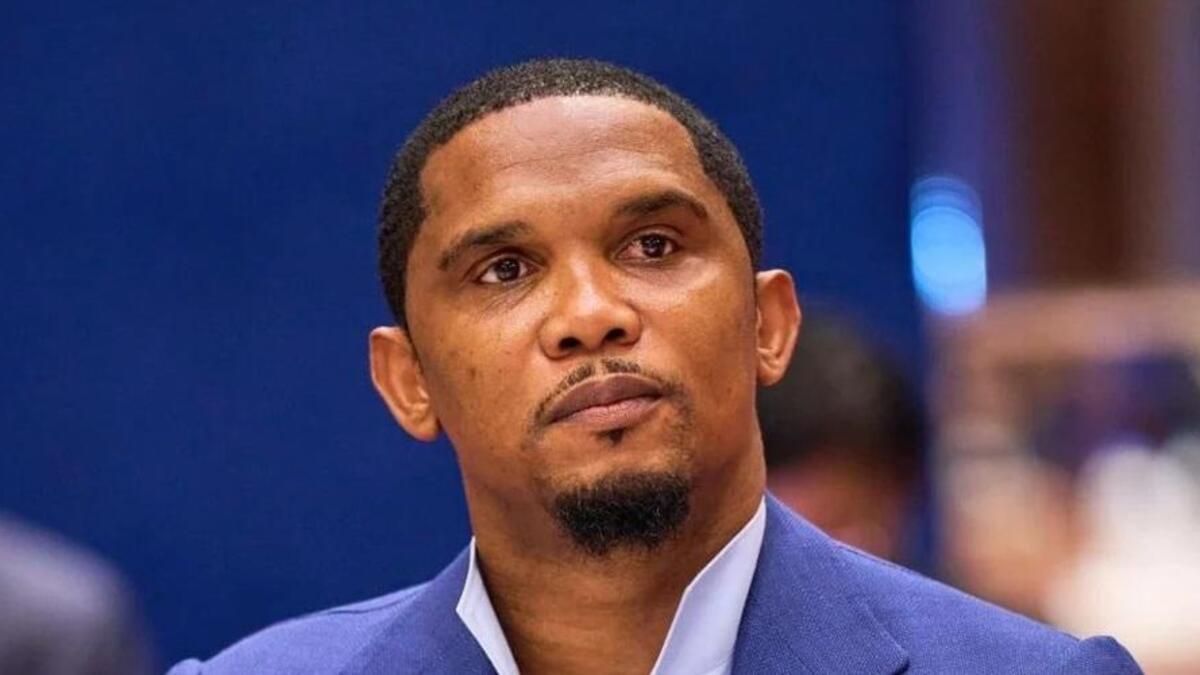 Samuel Eto’o joins Cameroon contingent for World Cup qualifiers first time under head coach Marc Brys