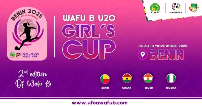 Benin set to host 2025 WAFU-B U20 girls Tournament