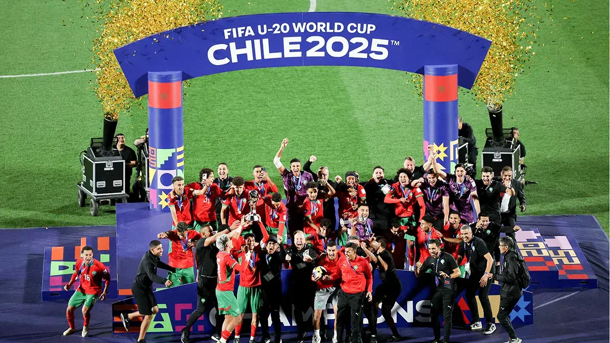 Morocco becomes second African nation to secure FIFA U20 World Cup title