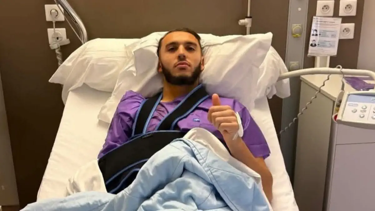 Algerian striker Amine Gouiri undergoes successful surgery after shoulder injury