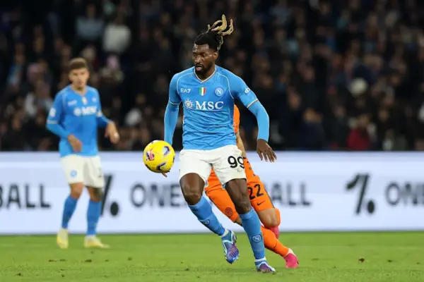 Cameroonian midfielder Zambo Anguissa on the verge of signing new Napoli contract