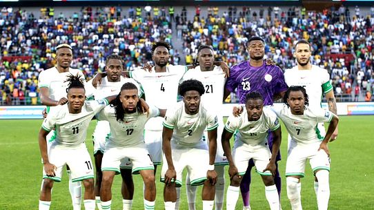  479b379f3f4343fa5894415d30e6b6708818175f   Nigeria keep World Cup dream alive with hard fought 2 1 win against Lesotho   AfricaSoccercom