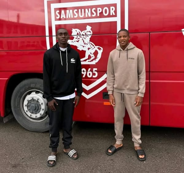 Young Cameroonian duo Alfred Abraham Awaye and Emmanuel Brandon Mbe begin trial with Turkish side Samsunspor