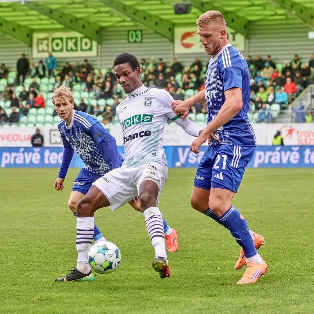 Senegal’s Abdallah Gning shines with goal and assist in Karviná Victory over Mladá Boleslav