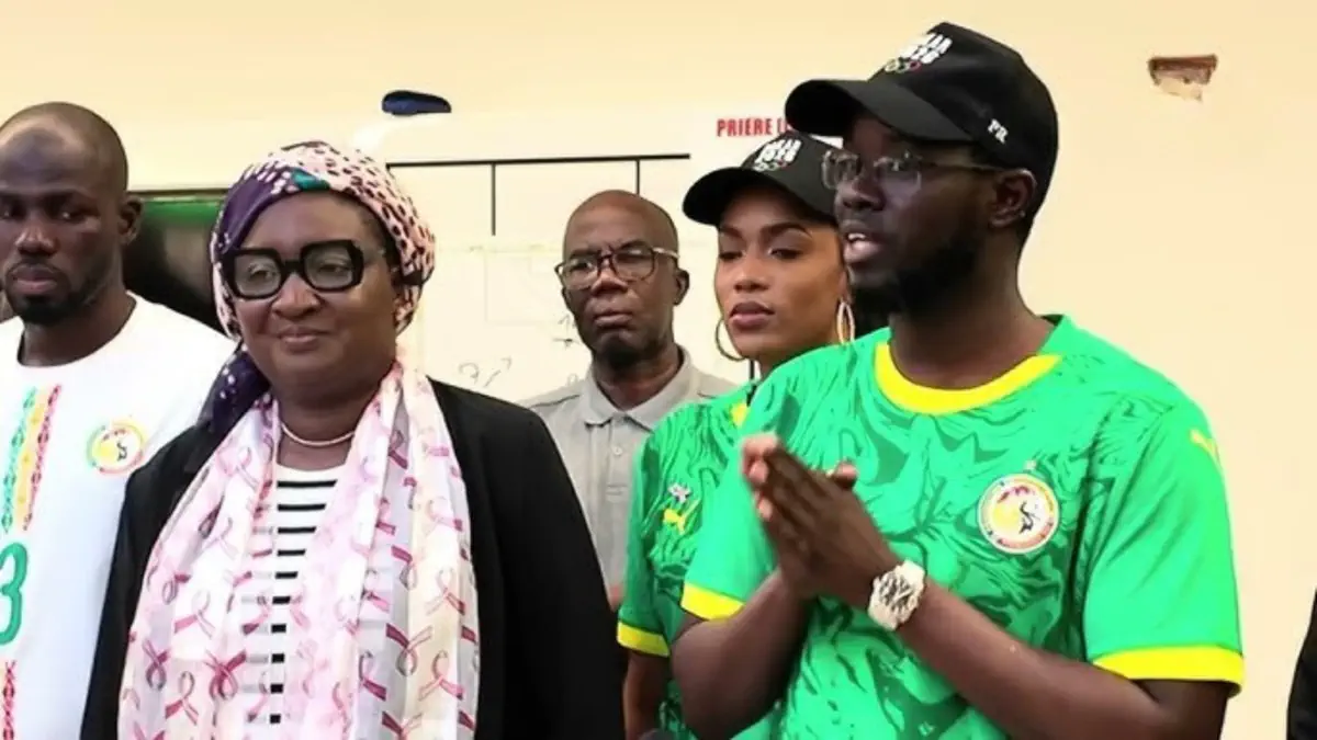 Senegal president Bassirou Diomaye Faye hails players after World Cup qualification