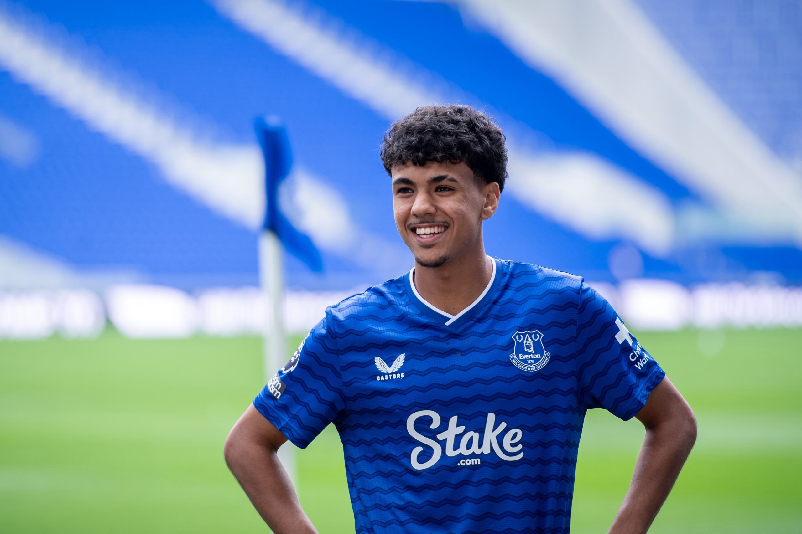 Moroccan defender Adam Aznou urged to be patient as Everton coach cools early hype