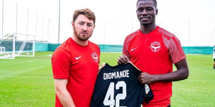 Ivorian midfielder Balla Moussa Diomandé completes move to Arabian Falcons