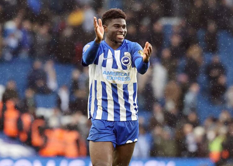 Cameroonian midfielder Carlos Baleba seeks Brighton exit in January