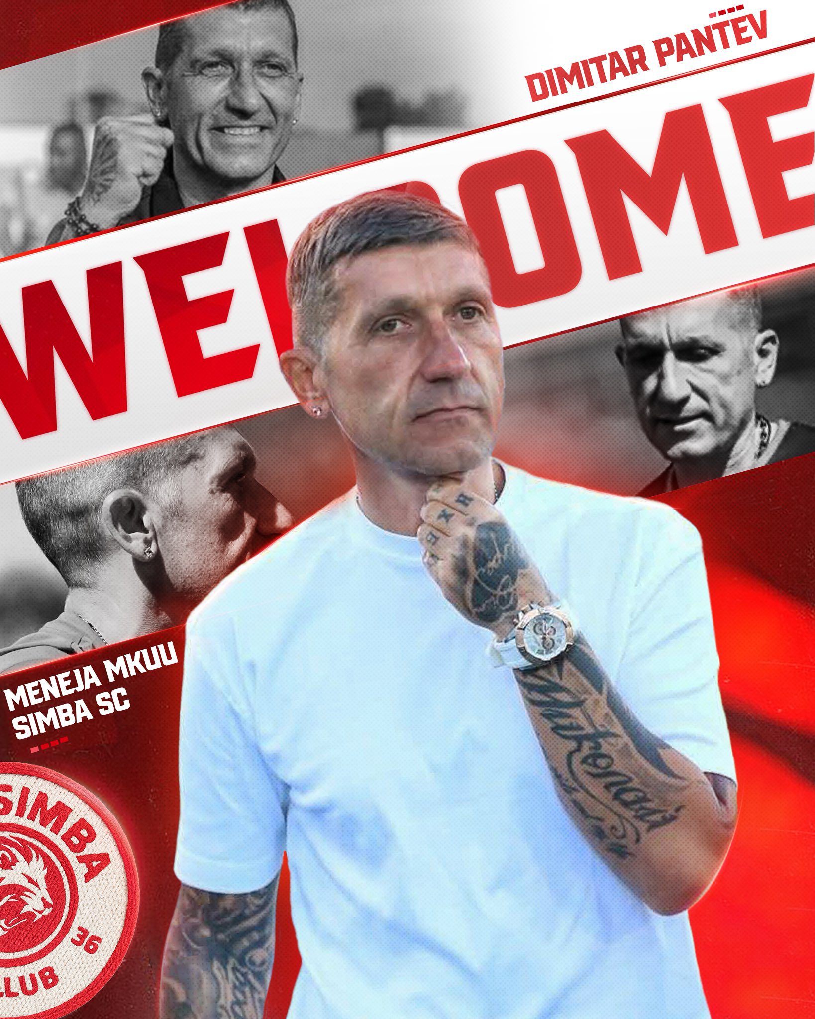 Simba SC appoint Bulgarian tactician Dimitar Pantev as new head coach