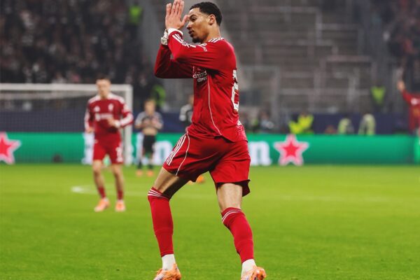 UCL: Hugo Ekitike scores to inspire Liverpool’s 5-1 victory at Eintracht Frankfurt