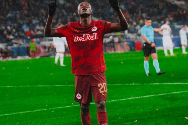 Europa League: Ghana’s Edmund Baidoo scores early goal as Red Bull Salzburg fall 3-2 to Ferencvaros