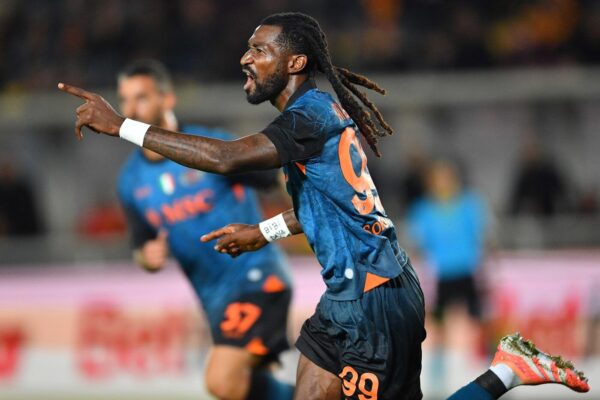 Serie A: André-Frank Zambo Anguissa nets winner for Napoli in 1-0 victory over Lecce