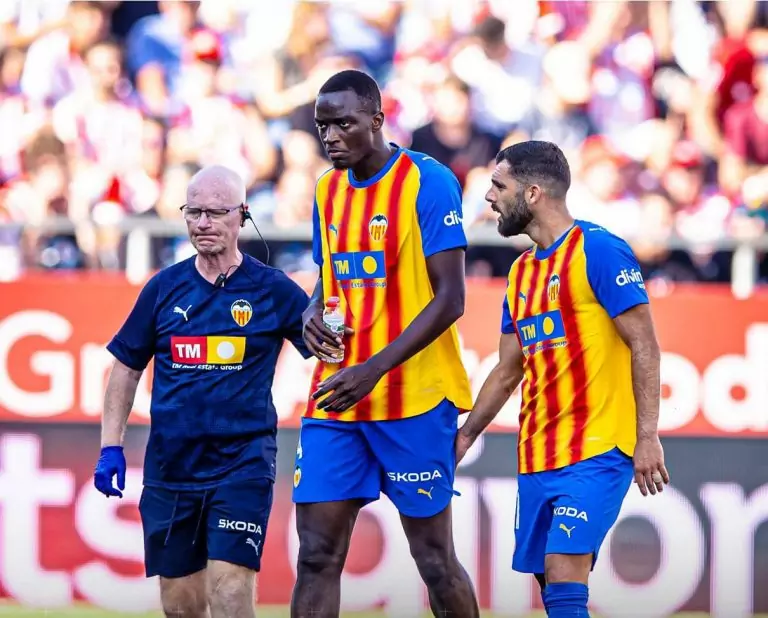 Guinean defender Mouctar Diakhaby out with hamstring injury at Valencia