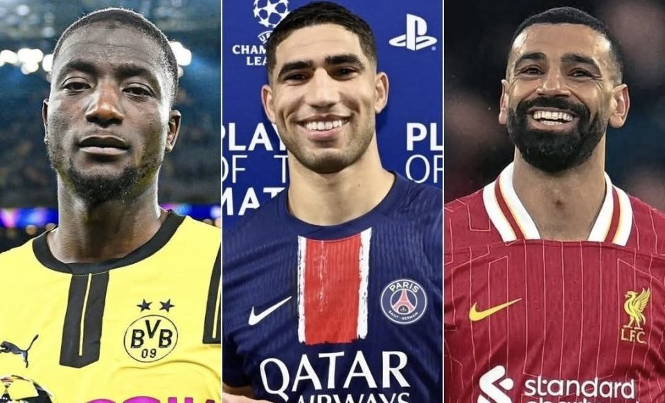 Salah, Hakimi, & Guirassy battle for 2025 African Footballer of the Year award