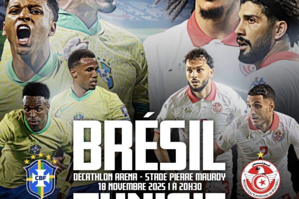 Tunisia to take on Brazil in November friendly in Lille