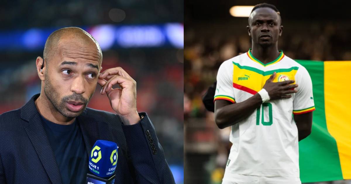 Thierry Henry hails Sadio Mané’s brilliance: “I’ve Always Said It, He’s an Exceptional Player”