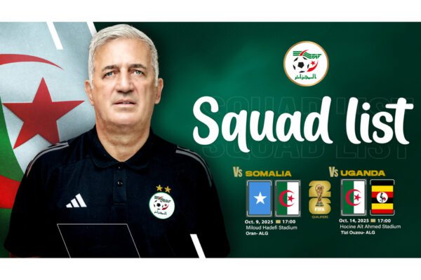 Algeria coach Vladimir Petkovic names 26-man squad for crucial October World Cup qualifiers