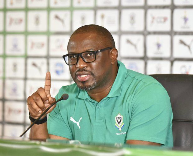 Gabon coach Thierry Mouyouma embraces underdog role but remains confident against Nigeria
