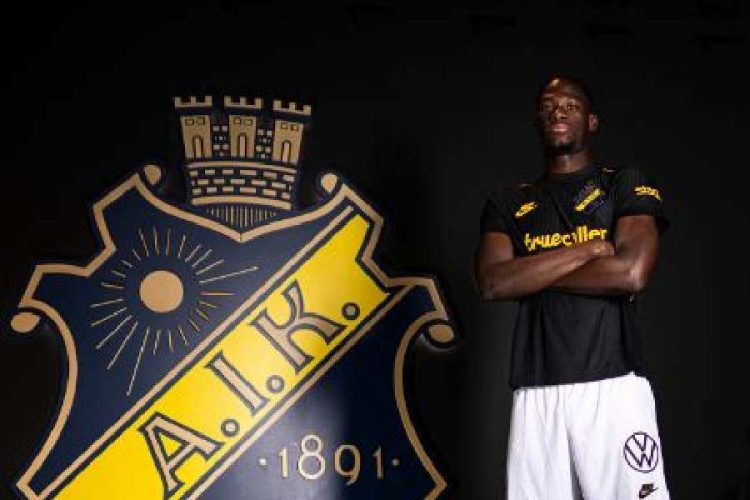 Burkinabe defender Tinde Teribe signs first professional contract with AIK Fotboll