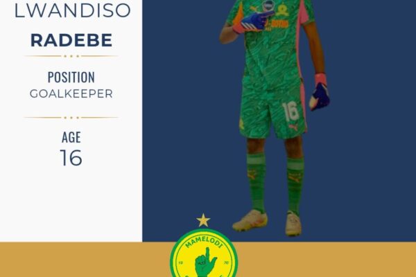 Mamelodi Sundowns recruit talented goalkeeper Lwandiso Radebe on a permanent deal