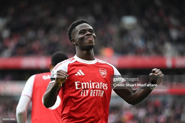 Bukayo Saka signs new Arsenal contract as Gunners secure star through peak years