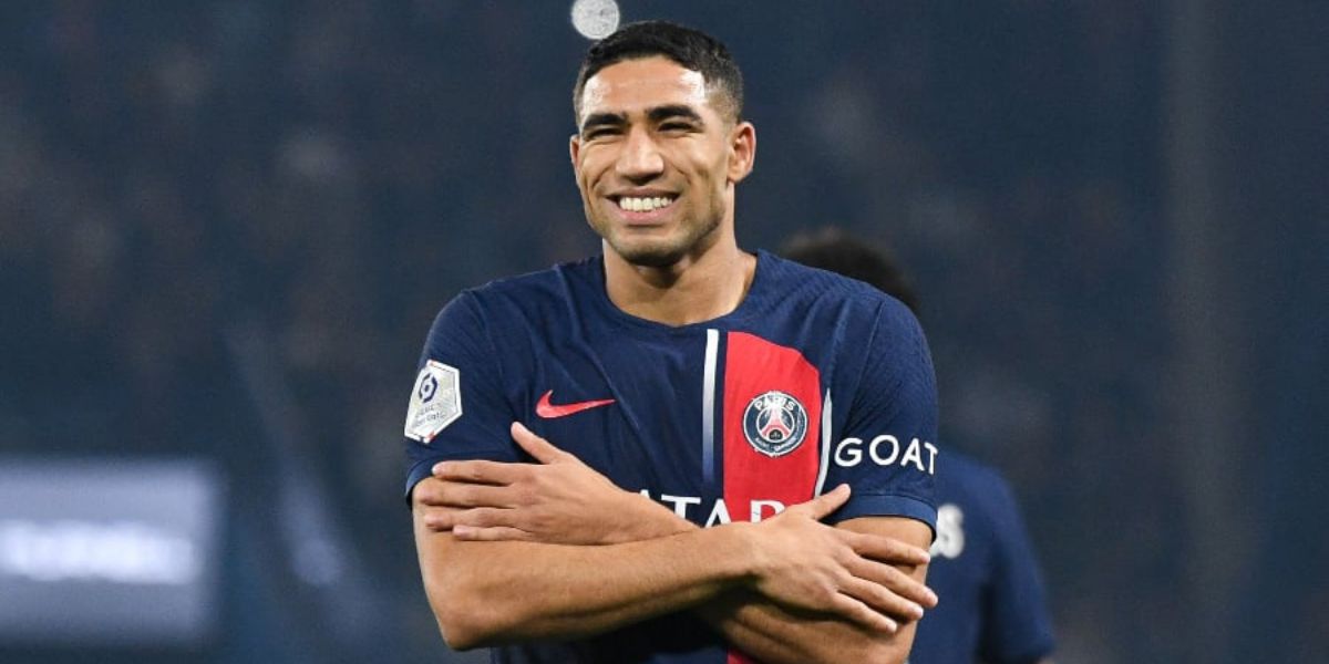 Achraf Hakimi Achraf Hakimi   Achraf Hakimi ranks among Ligue 1s top earners at Paris Saint Germain   AfricaSoccercom