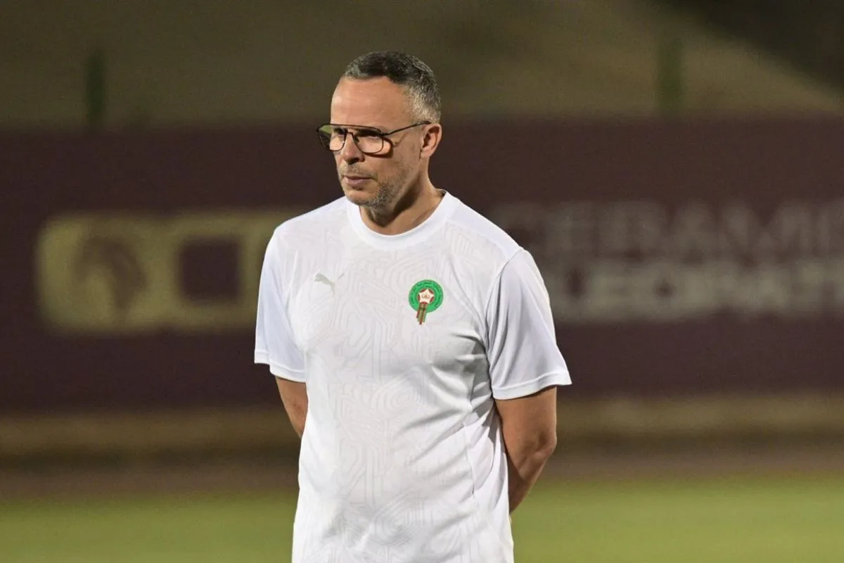 Moroccan coach Mohamed Ouahbi moved to tears after surprise message from his mother