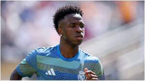 Vinicius Jr shows frustration after substitution in Real Madrid’s 5-0 victory