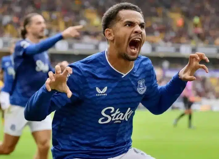 Senegal’s Iliman Ndiaye shines as Everton’s all-round forward