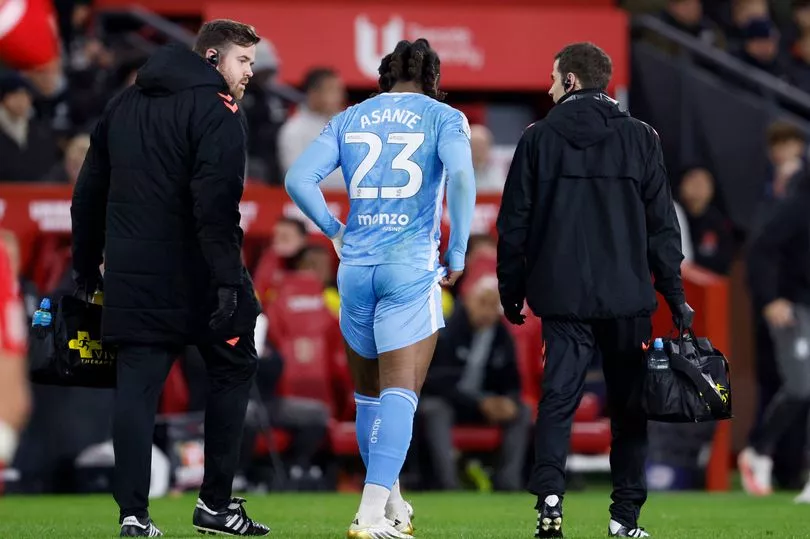 Coventry City manager Frank Lampard worried over Brandon Thomas Asante’s injury