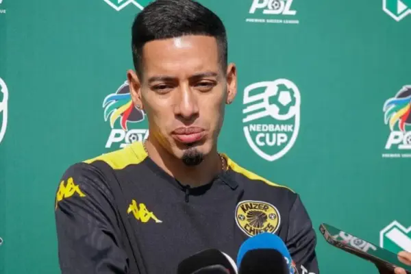 Kaizer Chiefs coach Cedric Kaze provides positive injury update on Gaston Sirino