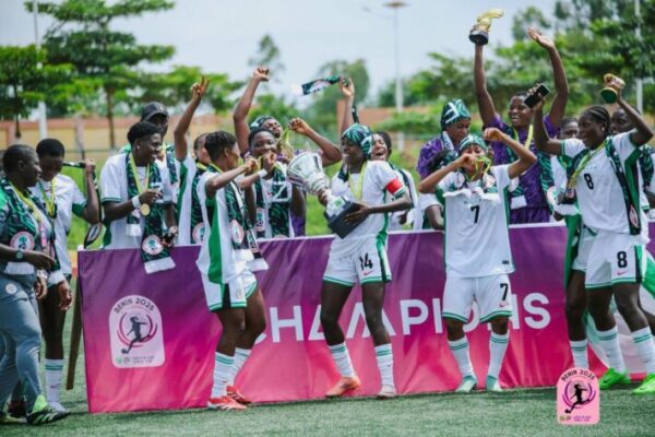 Nigeria’s Falconets outclass Benin to claim fourth straight WAFU B U20 crown
