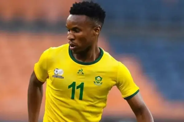 Midfielder Themba Zwane hails Bafana Bafana attacking trio