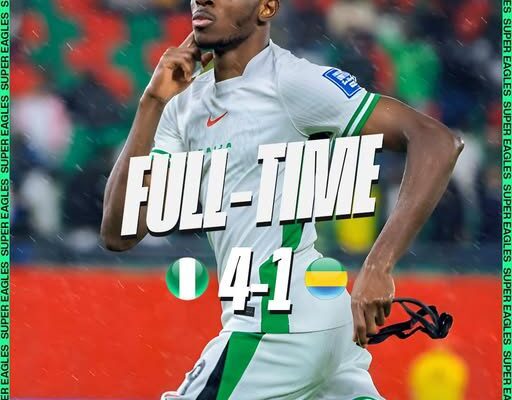 2026 World Cup playoffs: Nigeria overpower Gabon with Victor Osimhen masterclass in Rabat