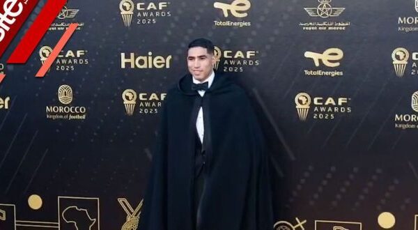 CAF Awards 2025: Achraf Hakimi claims African Player of the Year