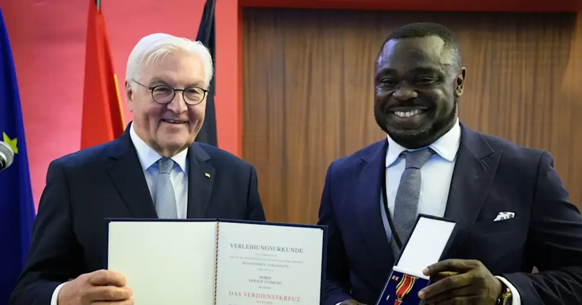 Germany honours Ghana’s Gerald Asamoah with 'Federal Cross of Merit' award