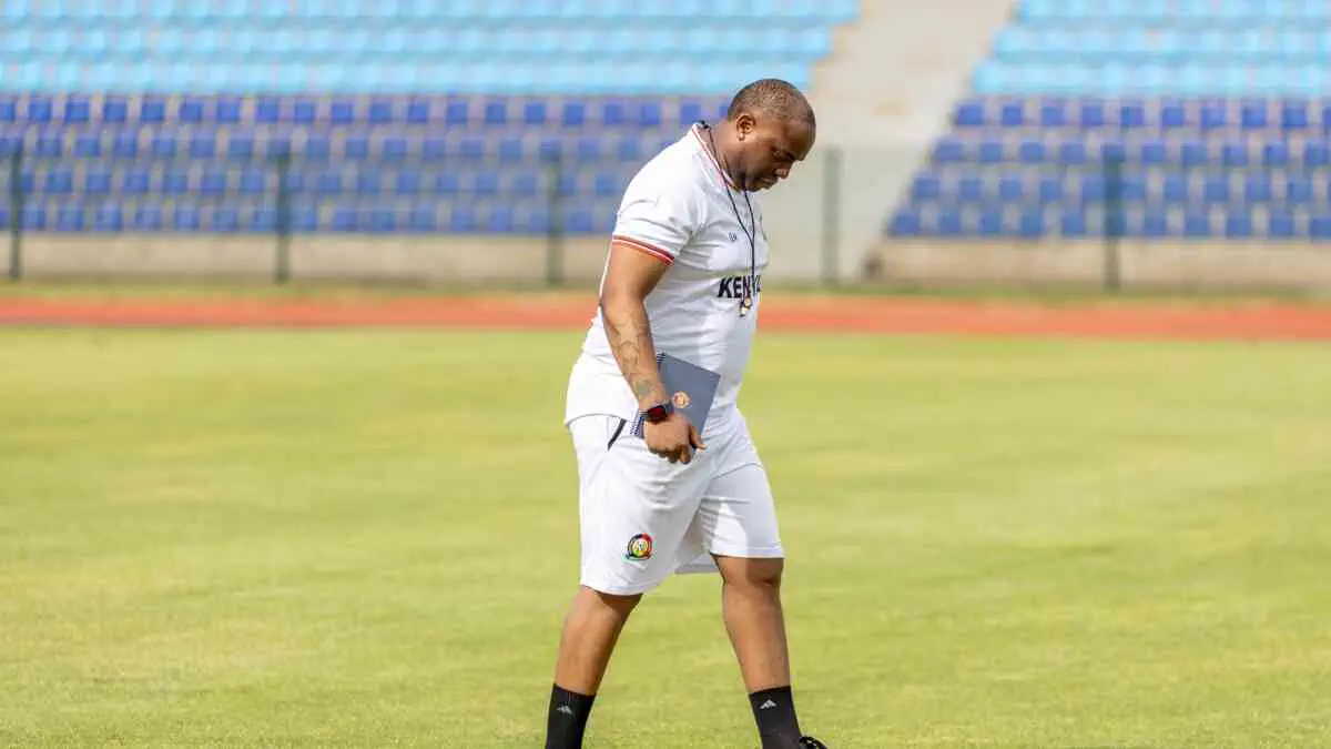 Kenya coach Benni McCarthy set audacious target for AFCON 2027
