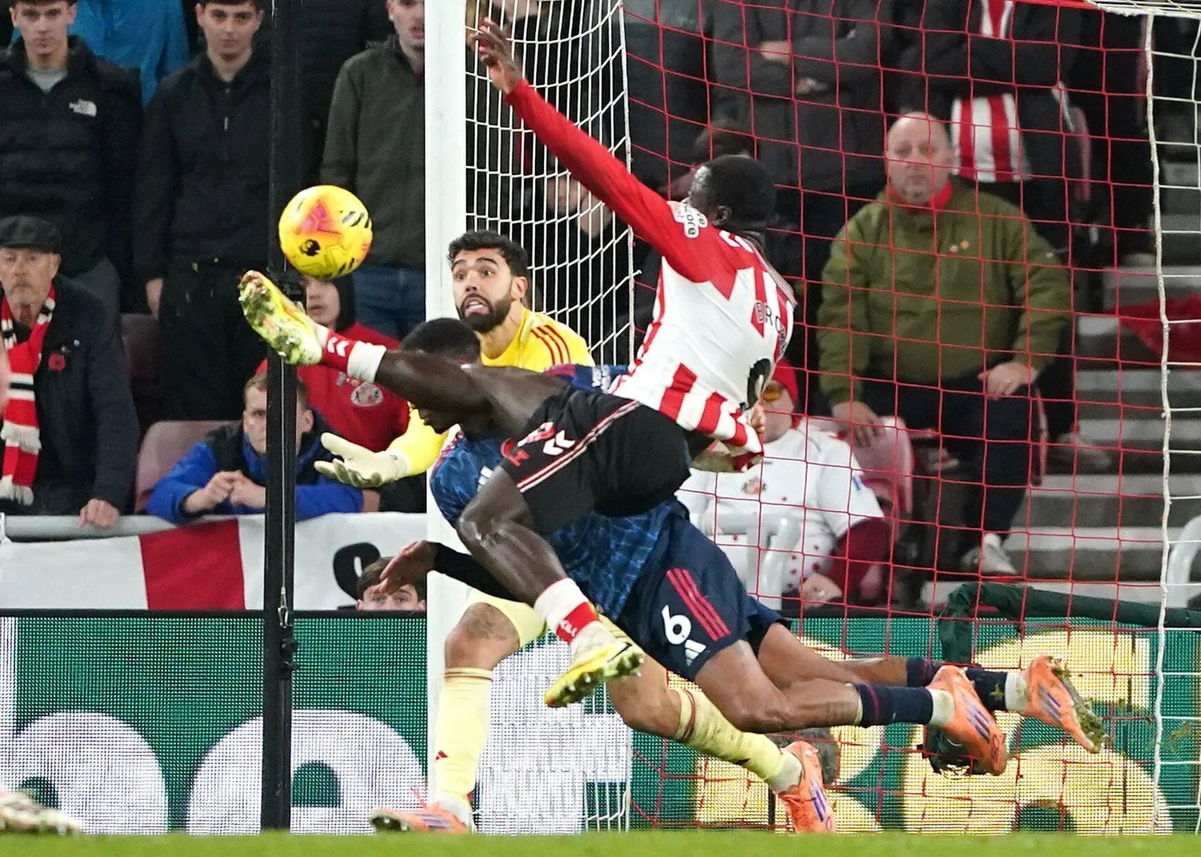 'Brian has improved a lot' – Le Bris praises Dutch-Ghanaian striker Brobbey after Sunderland draw with Arsenal