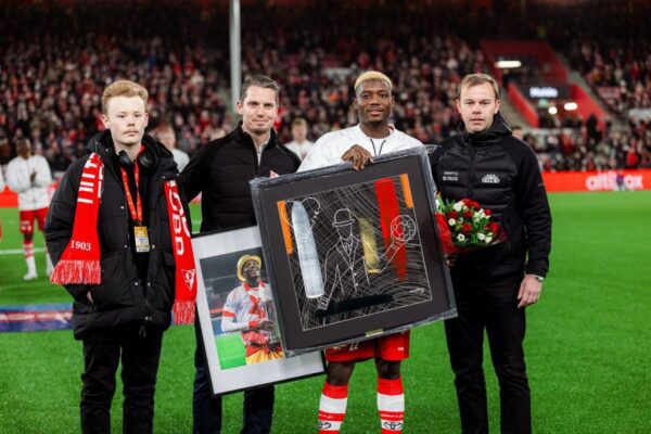 Ghana defender Maxwell Woledzi crowned Fredrikstad Player of the Year in Norway