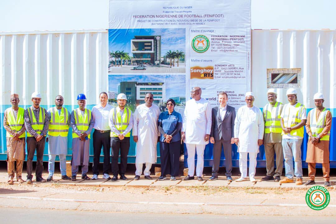 FIFA energises Nigerien Football with mini-pitches and new FENIFOOT headquarters under FIFA Forward Program