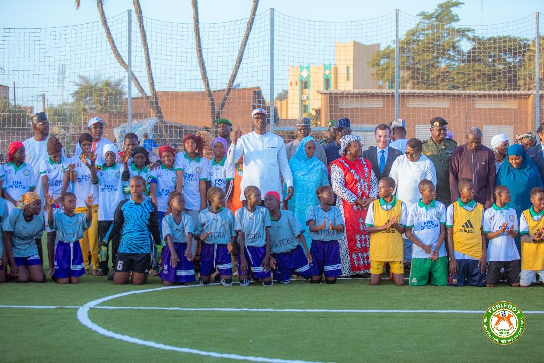 FIFA energises Nigerien Football with mini-pitches and new FENIFOOT headquarters under FIFA Forward Program