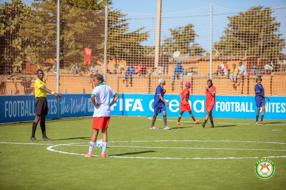 FIFA energises Nigerien Football with mini-pitches and new FENIFOOT headquarters under FIFA Forward Program