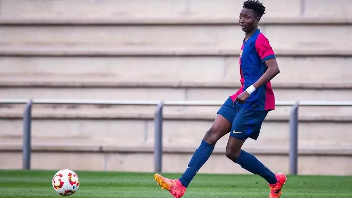 Ghana’s Hafiz Gariba shines in Barcelona’s youth ranks