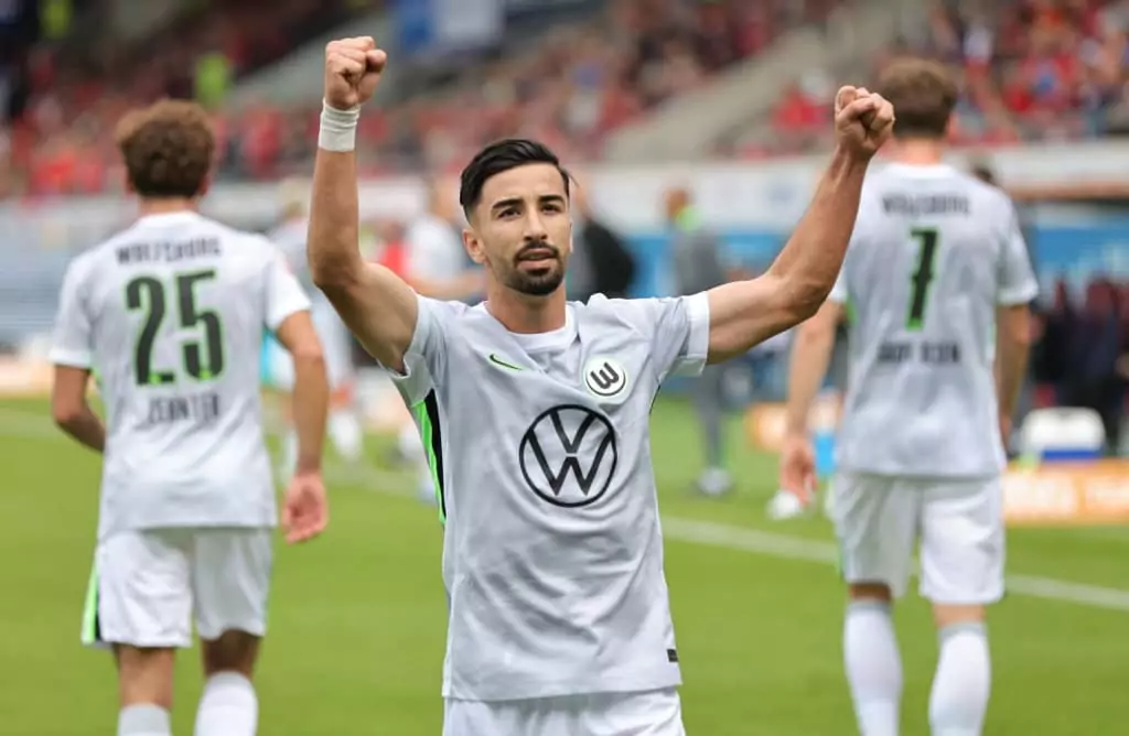 Algerian striker Mohamed Amoura’s double fails to save Wolfsburg as Hoffenheim snatch victory