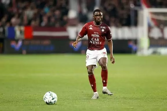 Ivorian Defender Koffi Kouao Claims Metz Player of the Month for October